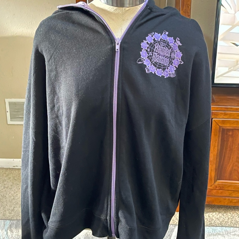 Disneys Haunted Mansion Zip Up Hoodie